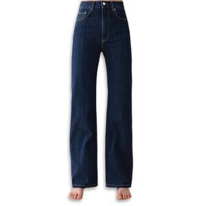 Jeanerica Vintage 95 Jeans High Rise Organic Cotton Dark Blue Women's 31X34 NWT
